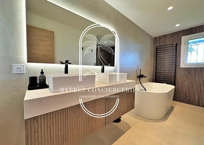 Prestigieuse Piscine Vue Mer-wifi Clim By Hc 4 - Vue époustouflante Parking-wifi By Hc *