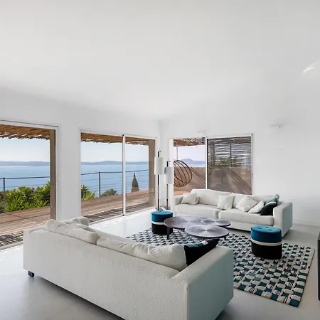 Villa Prestigieuse Piscine Vue Mer-wifi Clim By Hc 4 - Vue époustouflante Parking-wifi By Hc *